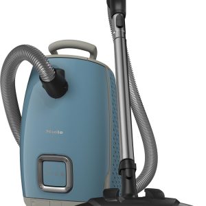 Miele Guard L1 Bagged Canister Vacuum Cleaner with AirClean Filter, Electro Plus Floorhead, AllTeQ Universal Floorhead, LED Display Panel, in Nordic Blue/Space Grey