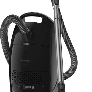 Miele Guard M1 Cat & Dog Bagged Canister Vacuum for Pet Owners with Odor-Reducing Active AirClean Filter, TurboTeQ Floorhead, and AllTeQ Universal Floorhead, in Obsidian Black/Space Grey